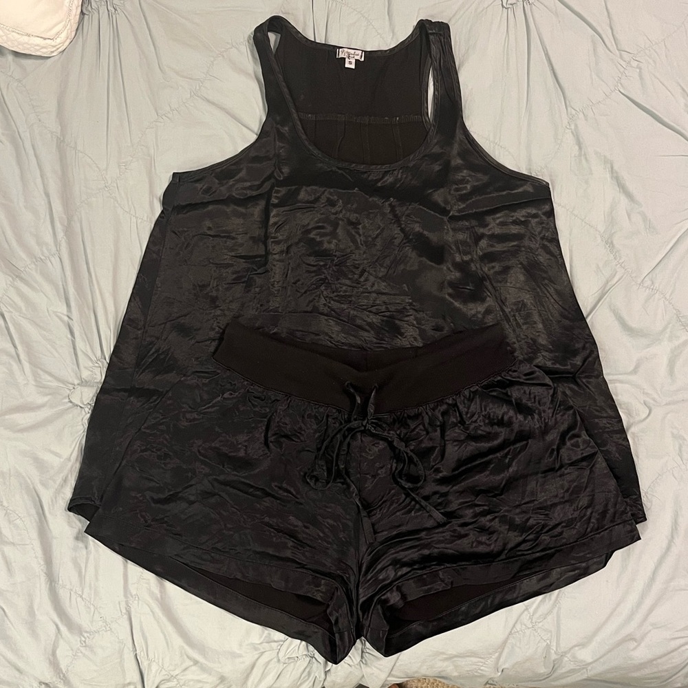 PJ Harlow tank and shorts pajama set